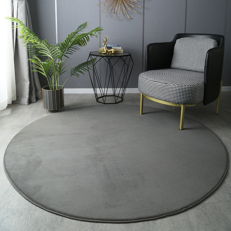 Round Thickened Coral Velvet C - đánh giá và giá Outdoor Daybed Furniture
